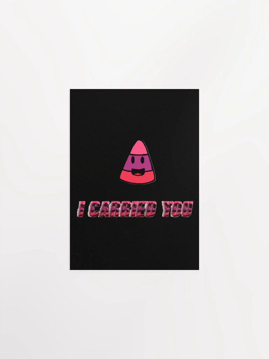 I CARRIED YOU - Matte Poster Paper product image (9)