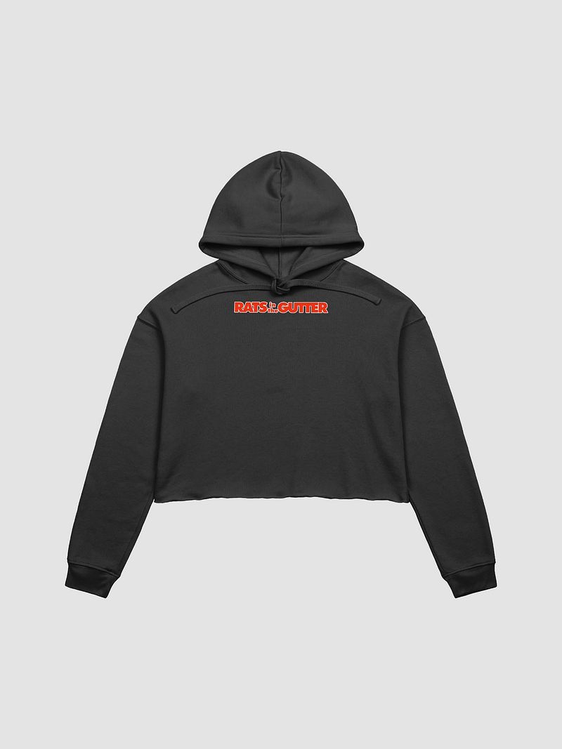 RATS Fleece Crop Hoodie