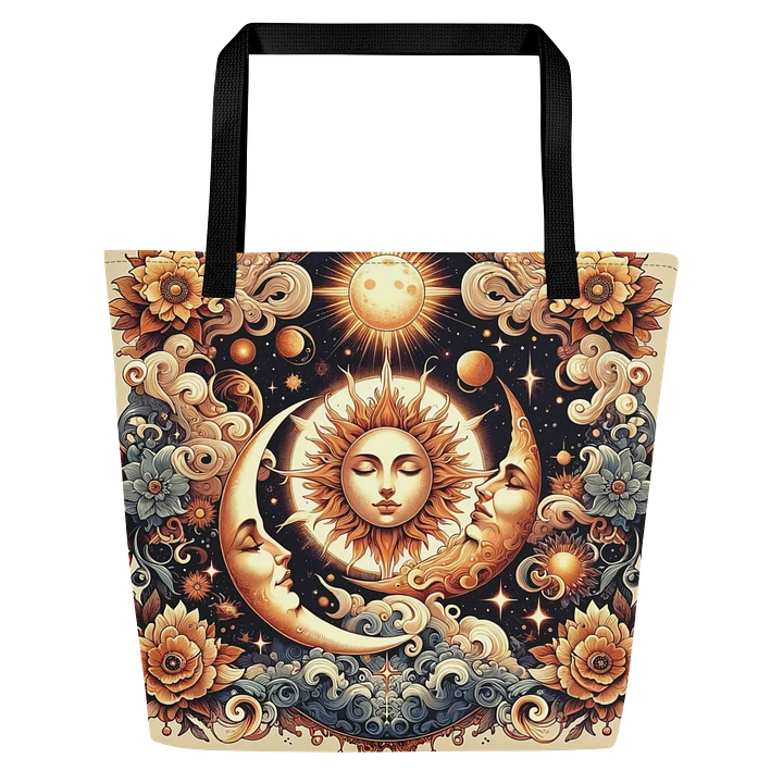 All-Over Print Large Tote Bag w/ Pocket product image (1)