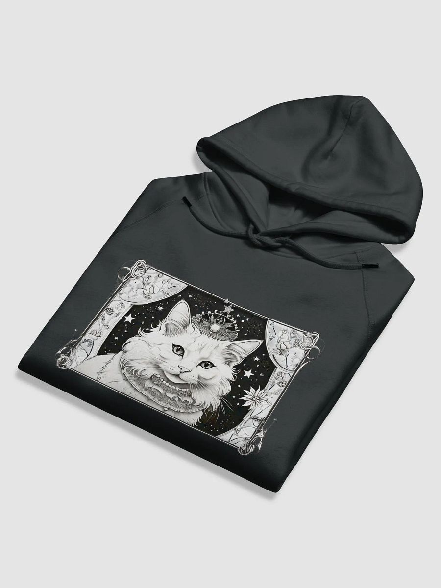 The Duchess, purrfect elegance and poise, soft hoodie black product image (6)