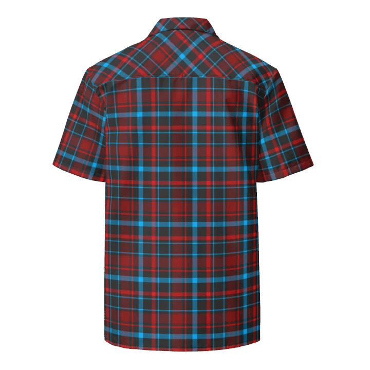 Jonny Rockford Branded Tartan Hawaiian Shirt product image (2)