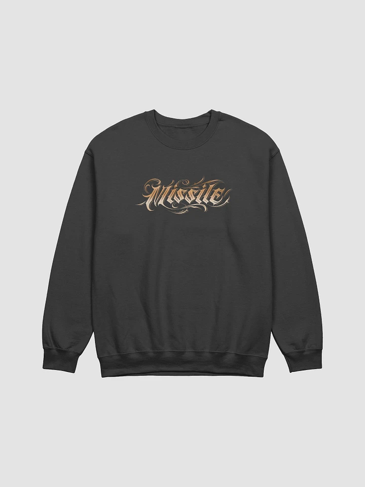 MISSILE X FLORE OG LOGO Gildan Classic Crewneck Sweatshirt product image (6)