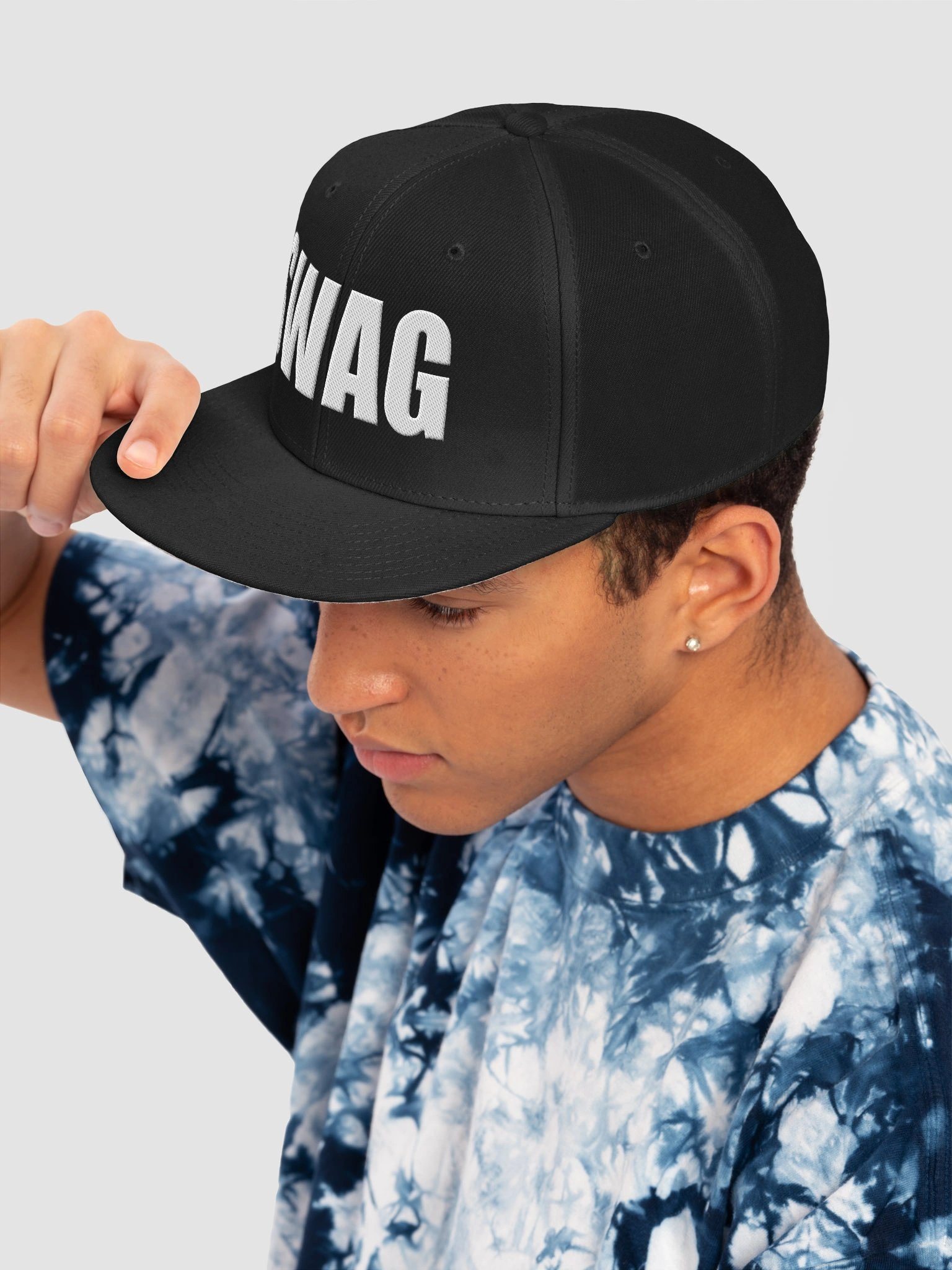 Swagback cap (Black) product image (7)