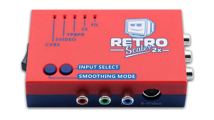 RetroScaler2x AV to HDMI Up-Scaler Retro Converter Game Console Retro Gaming NES Snes N64 Dreamcast Gamecube C64 PS1 PS2 Sega Megadrive product image (7)