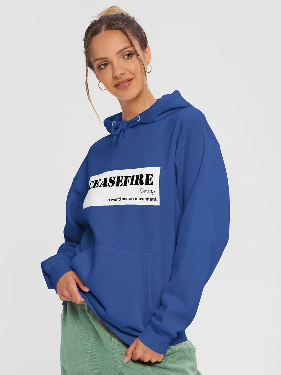 Ceasefire By Omega | Mens/Womens Premium Unisex Pullover Hoodie product image (3)
