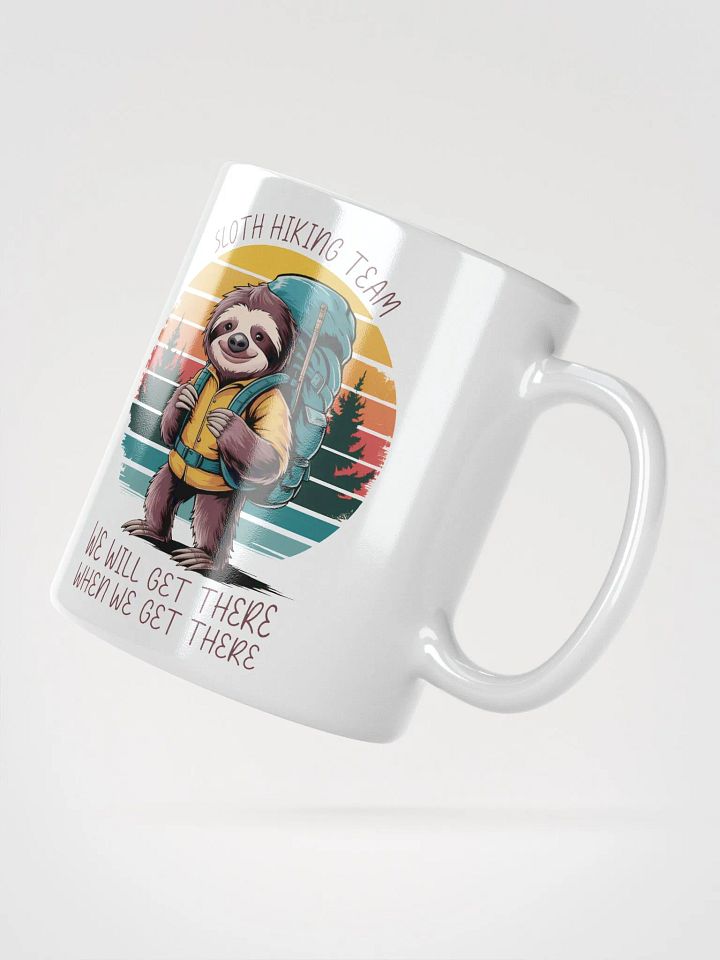 Sunset Sloth Hiking Adventure Mug product image (6)