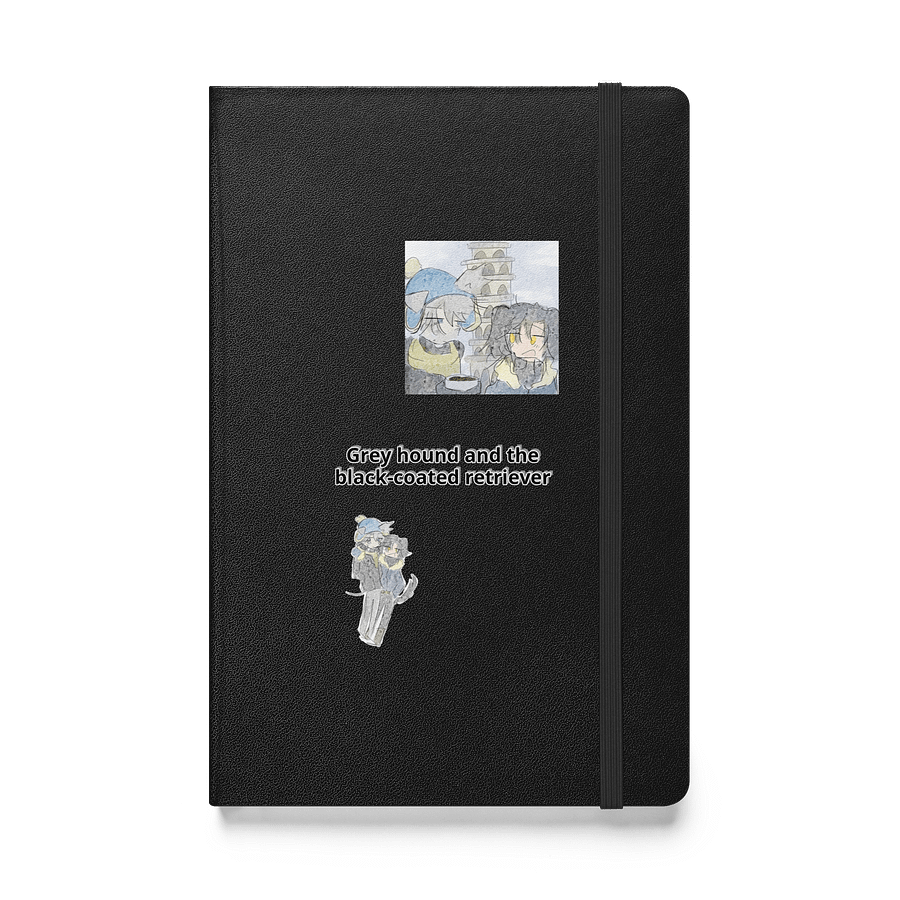 Grey hound and the black-coated retriever Vacation book product image (1)