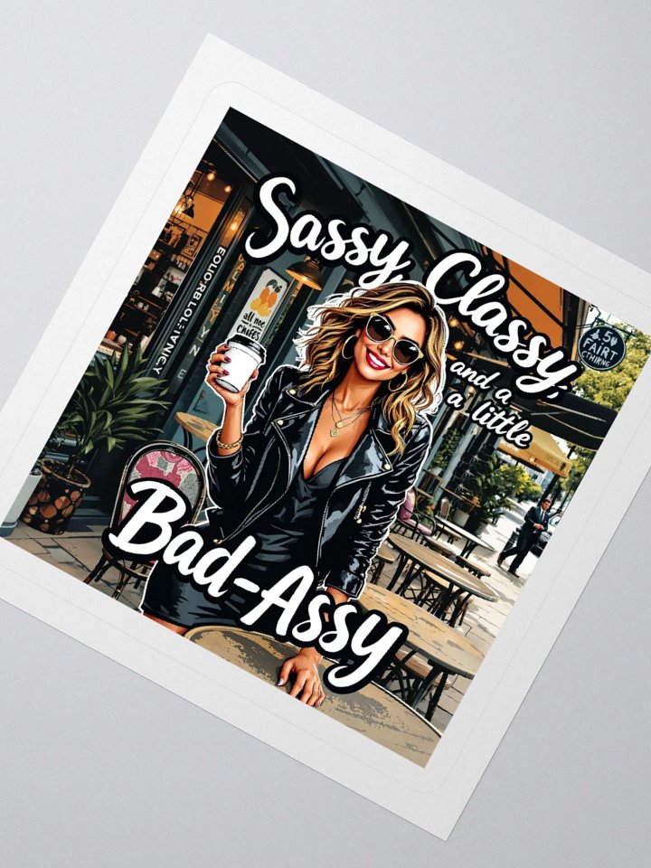 Sassy & Classy Kiss Cut Stickers product image (2)