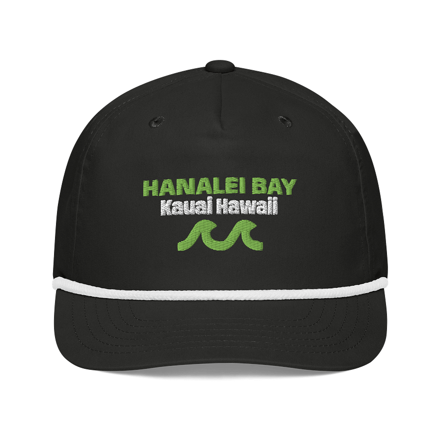 Hanalei Bay Kauai, Hawaii - Big Accessories Golf Rope Cap product image (7)
