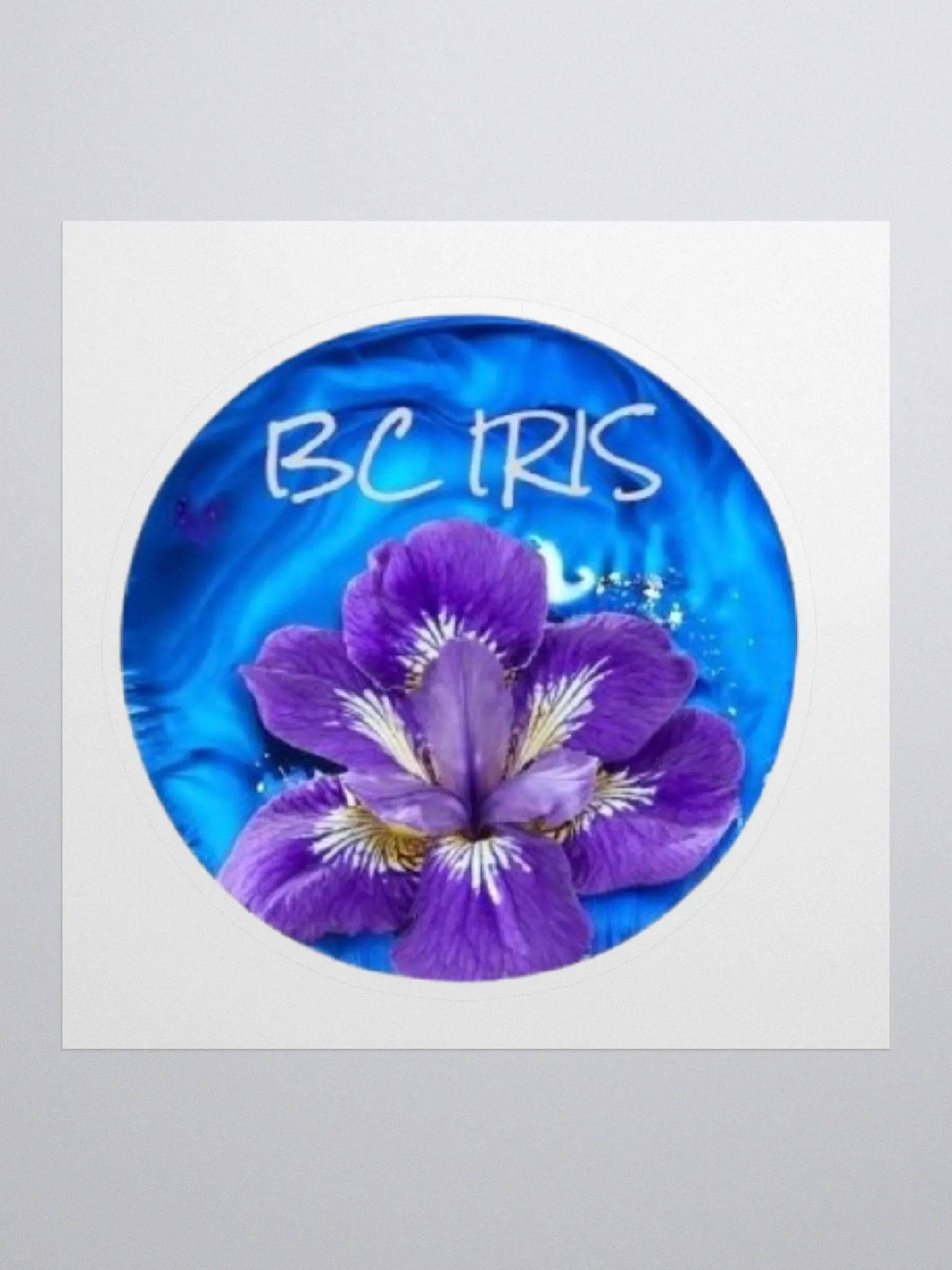 BC IRIS STICKER product image (3)