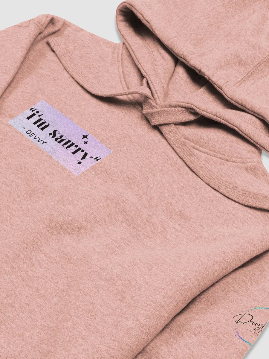 I'm Sawry (Unisex Cotton Hoodie) product image (3)