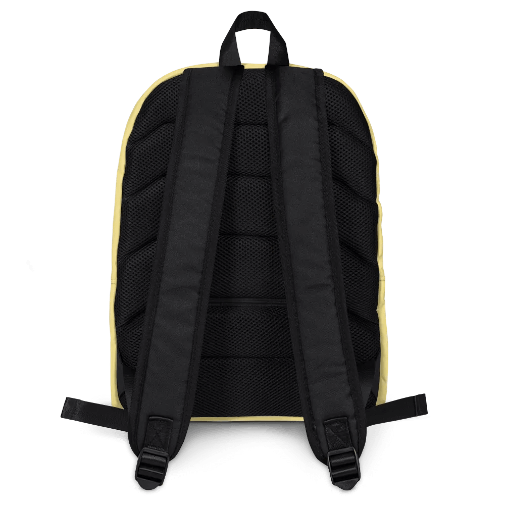Flawless Garnets ONE PIECE Backpack Design 2 Yellow product image (4)