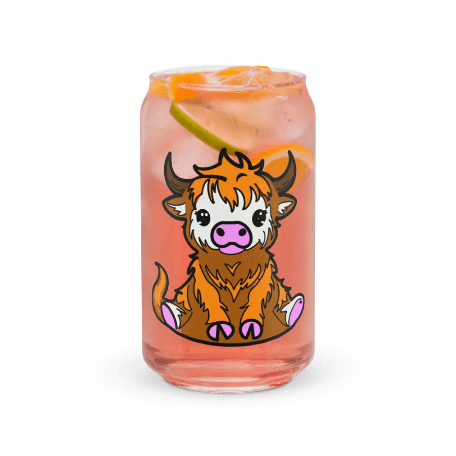 Cow Can Shaped Glass product image (7)