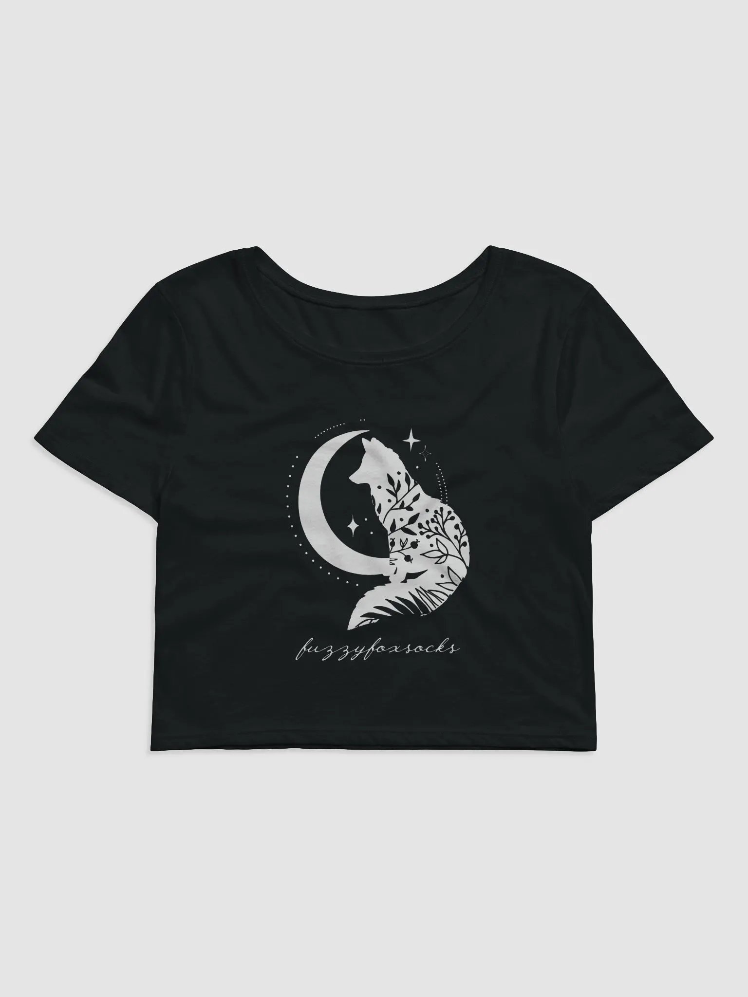 moon fox V2 - cropped tee product image (1)