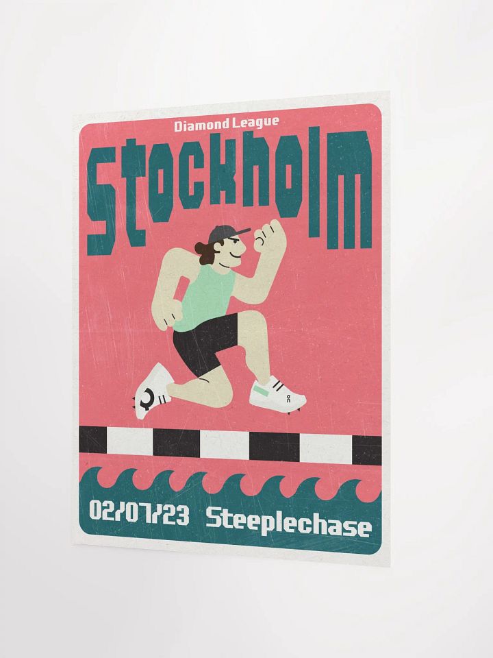 George's Diamond League Stockholm Poster product image (2)