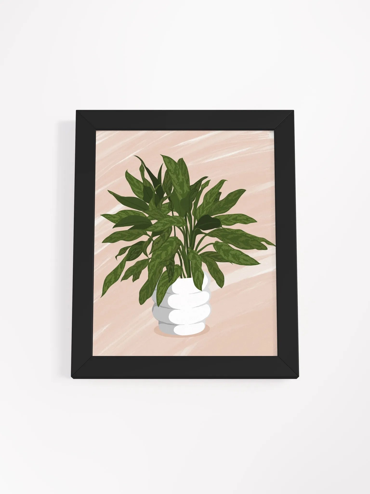Green Plant Framed Botanical Art Print product image (2)