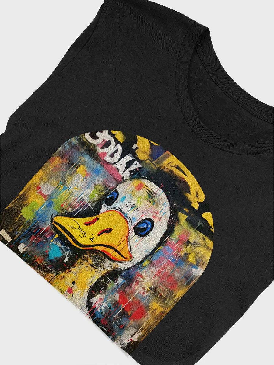 Colorful Duck Street Art Graphic T-Shirt product image (4)