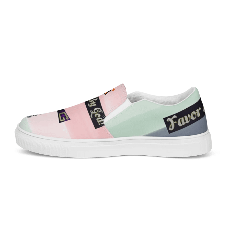 BBG Pink and Green Women's Slip On product image (4)