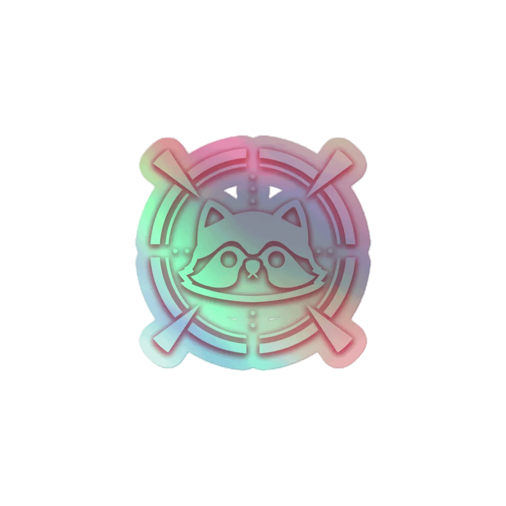Holo logo sticker product image (1)