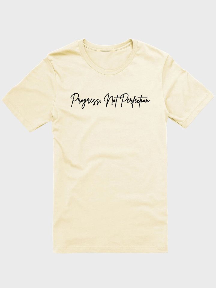 Progress not Perfection Bella canvas T-shirt product image (2)