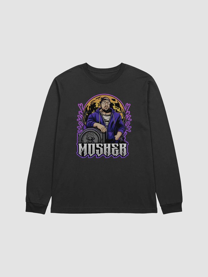 MOSHER GRAVE LOGO WOMEN'S LONG SLEEVE SHIRT product image (1)