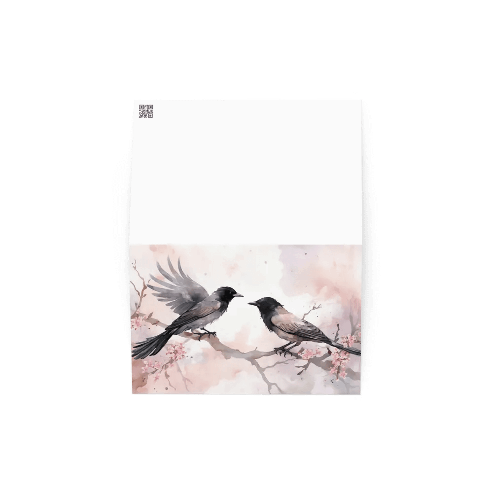 All-Occasion Greeting Card: Loving Crows product image (2)