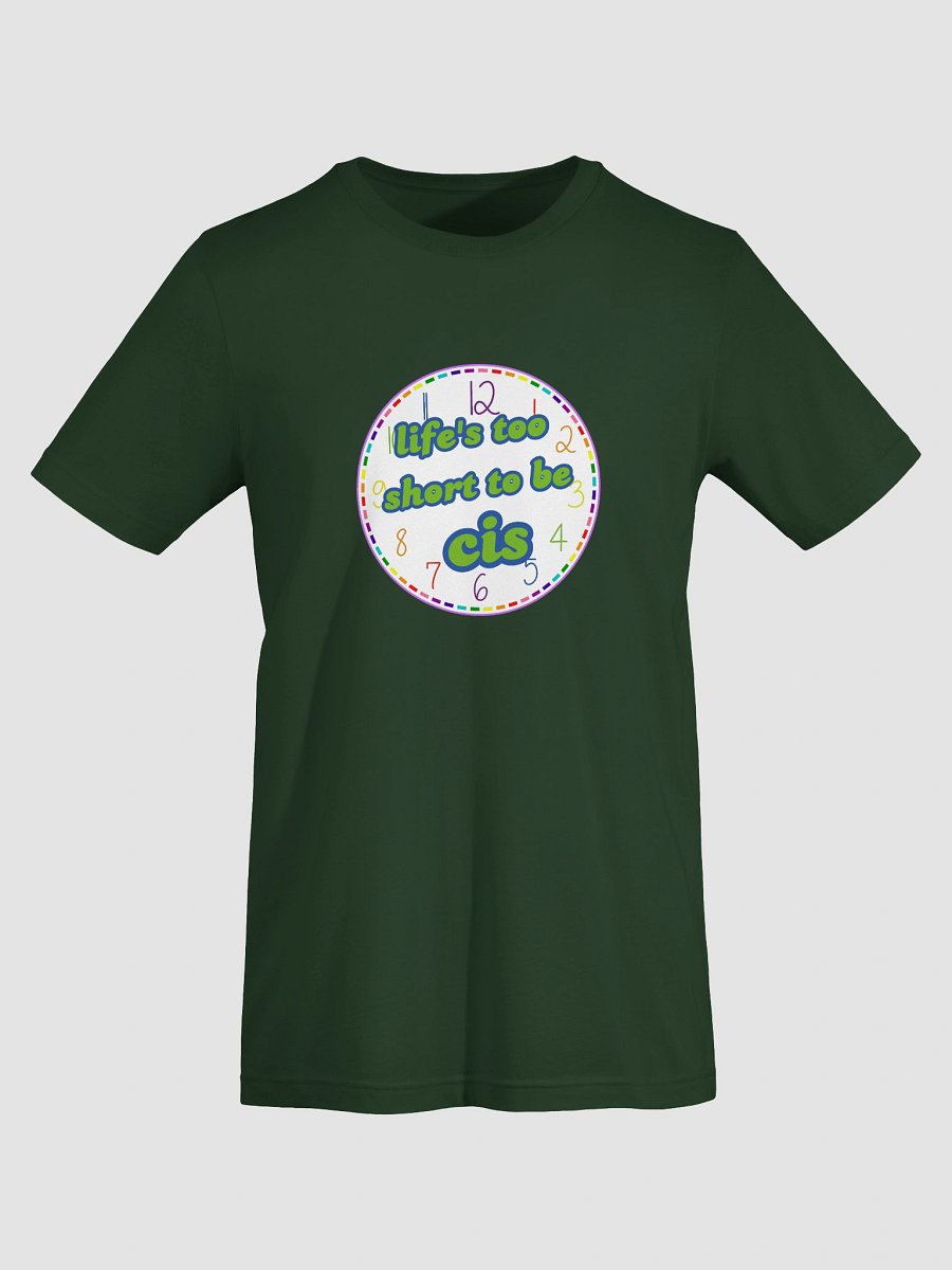 life's too short to be cis queer t-shirt product image (7)