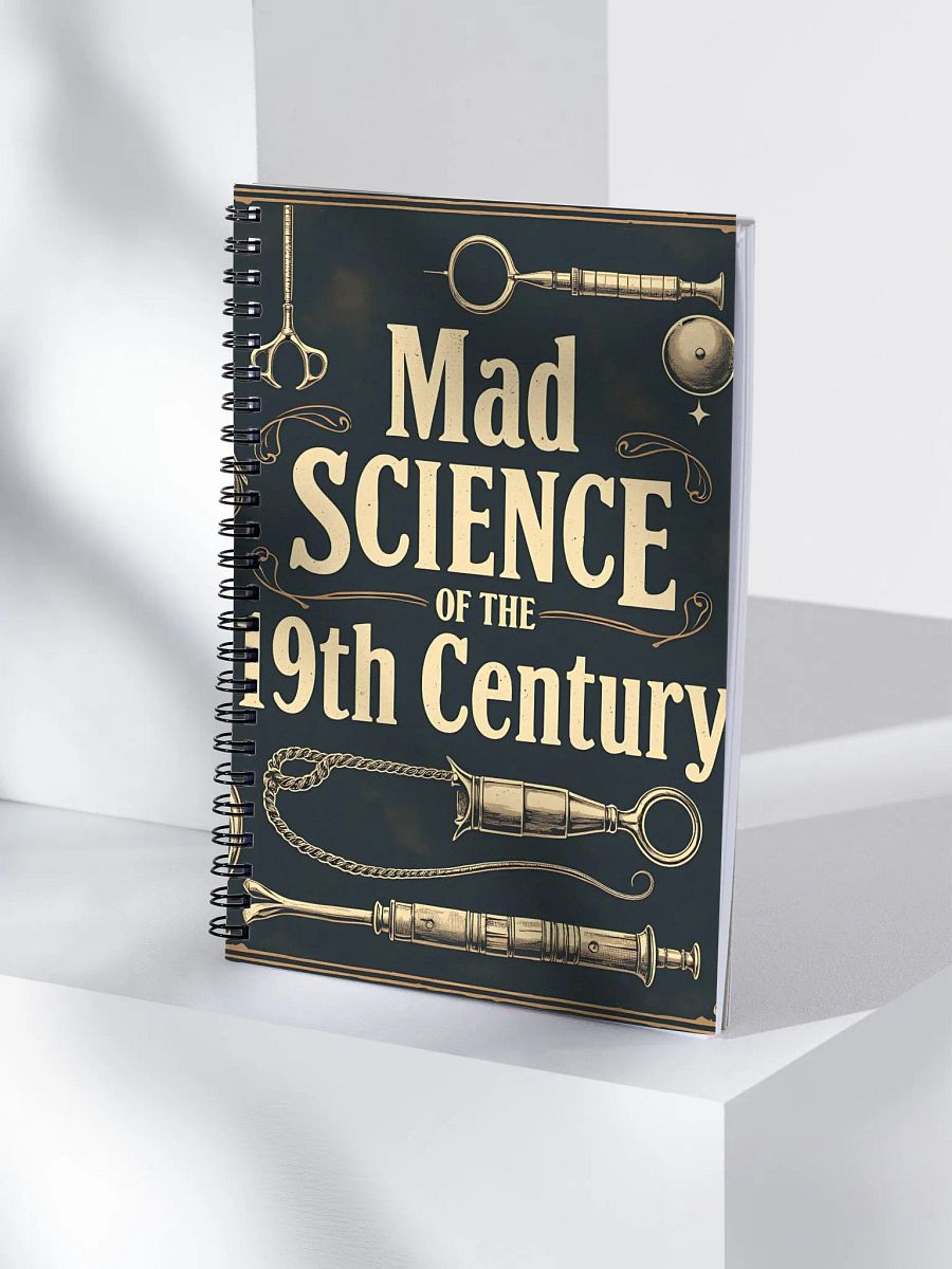 Mad Science 19th Century Spiral Notebook product image (4)