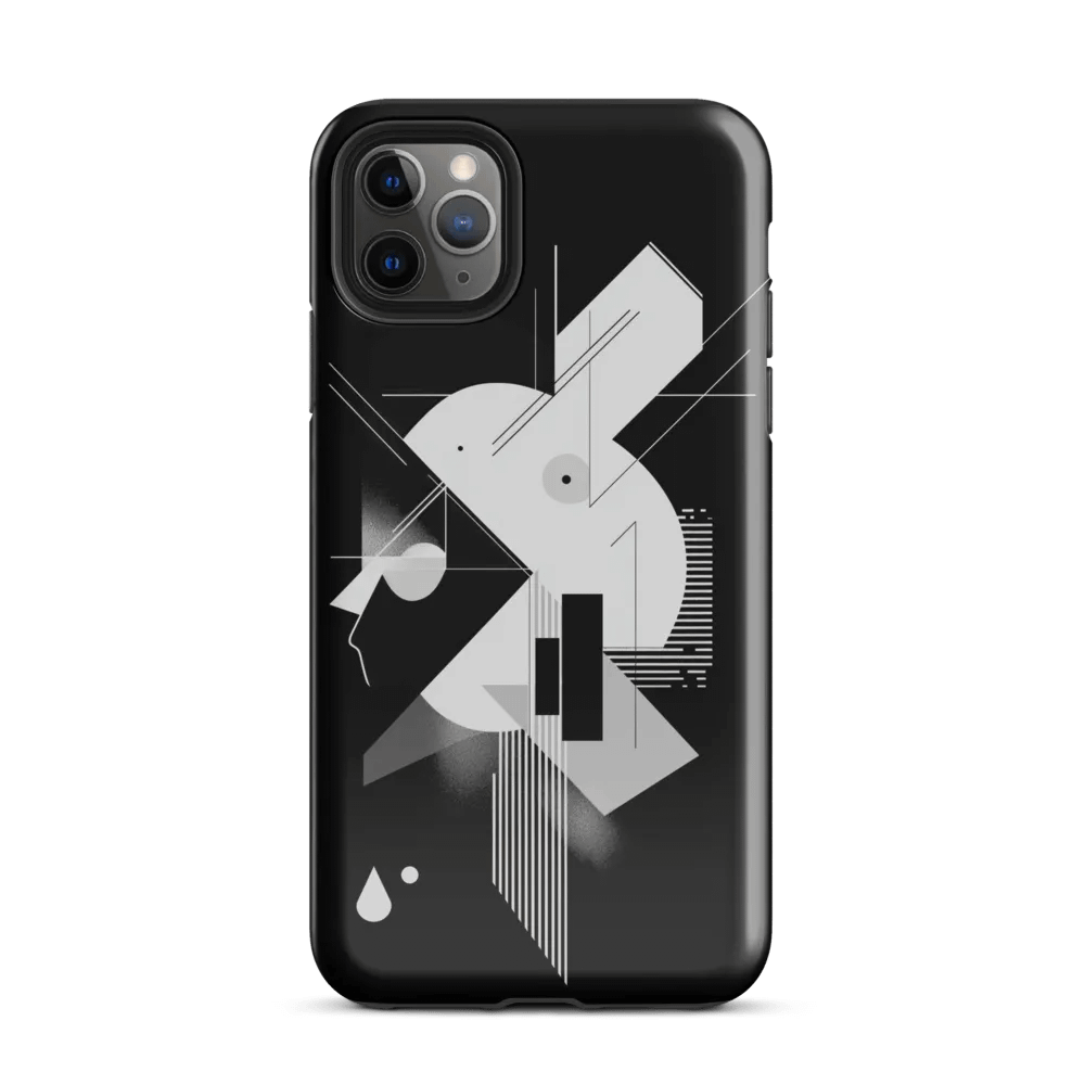 Abstract Persona 002 (Black) (Iphone Tough Case) product image (2)