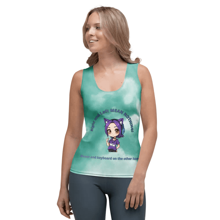 Wildflower Wolf All-Over Tank product image (1)