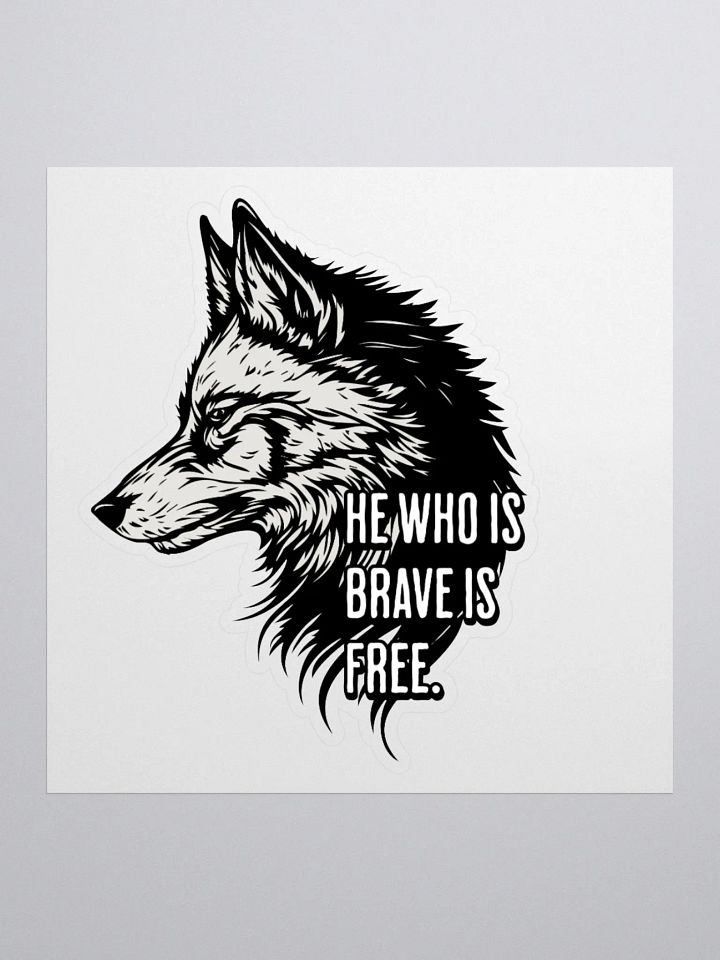 Stoic Quote Sticker product image (1)