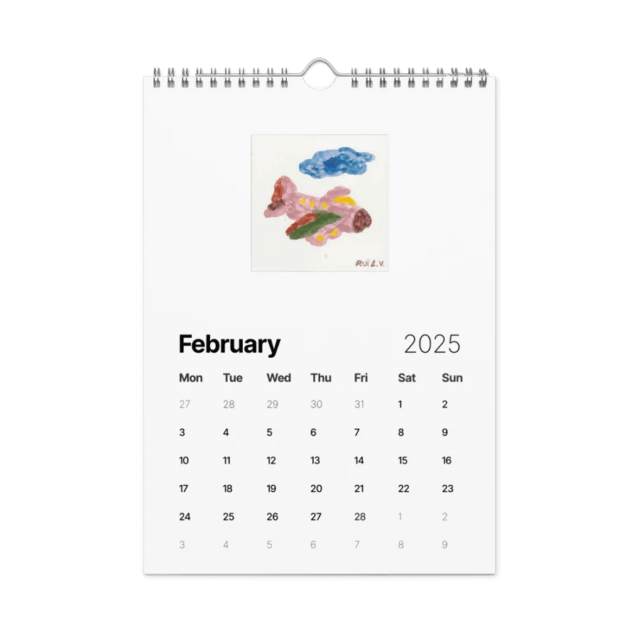 Kid Airplane (Wall Calendar 2025) product image (5)