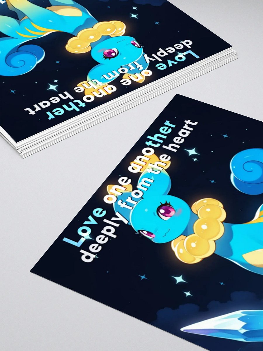 Bible Cuties Olivia - Love one another deeply from the heart Sticker product image (7)
