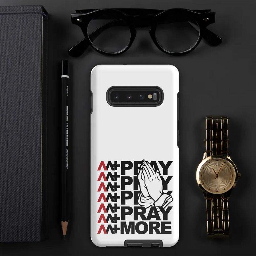 'PRAY MORE' Phone cover product image (5)