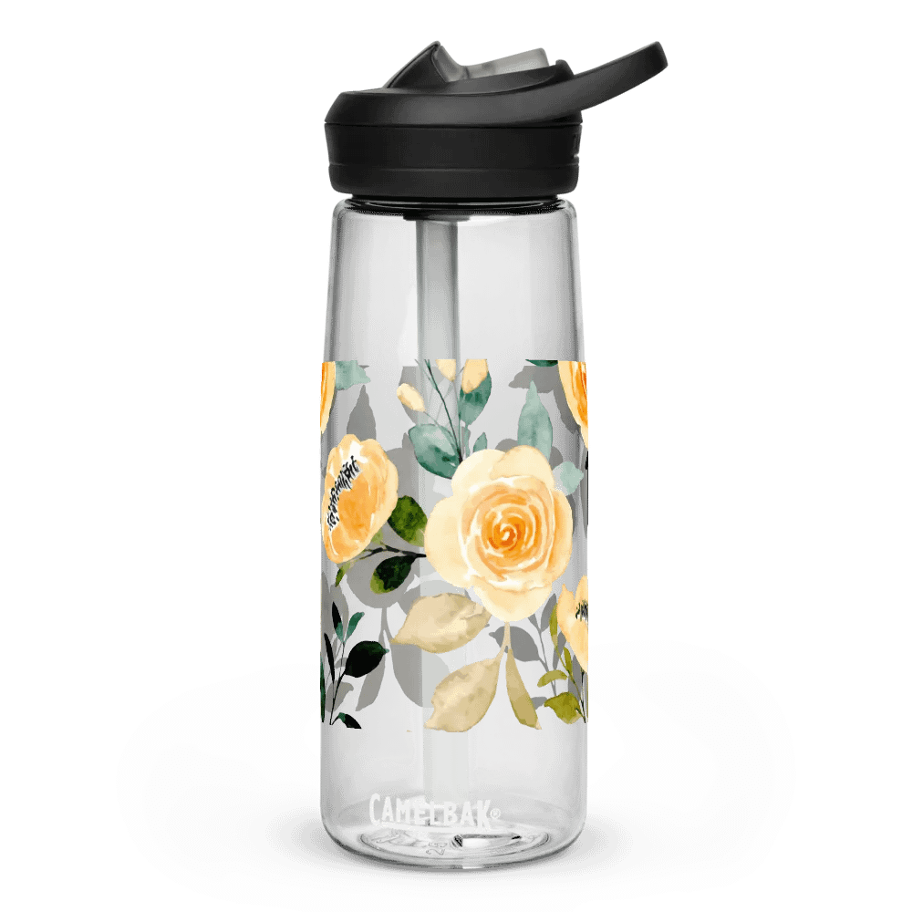 Yellow Rose Delight waterbottle product image (1)