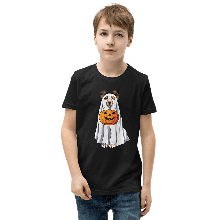 Halloween Shetland Sheepdog Youth T-Shirt product image (1)