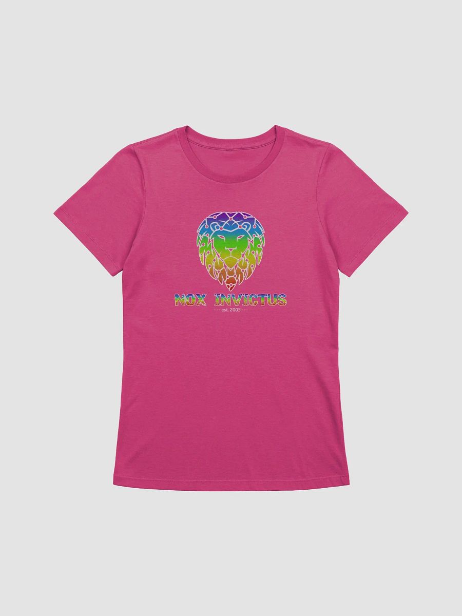 Nox Invictus Alliance Lion - Rainbow - Soft Soft Woman's T product image (1)