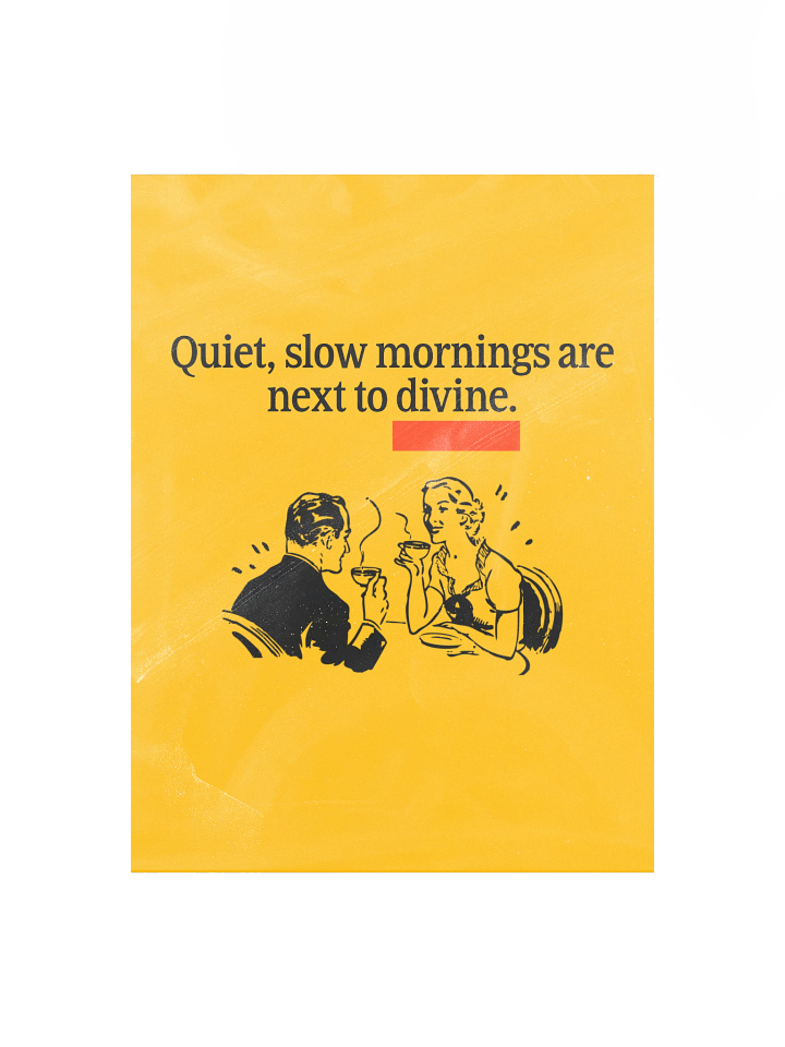 Quiet Mornings Poster Print product image (1)