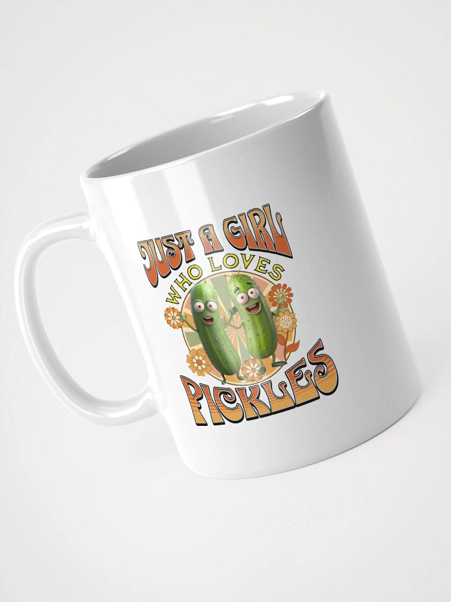 Just A Girl Who Loves Pickles Power Mug product image (2)