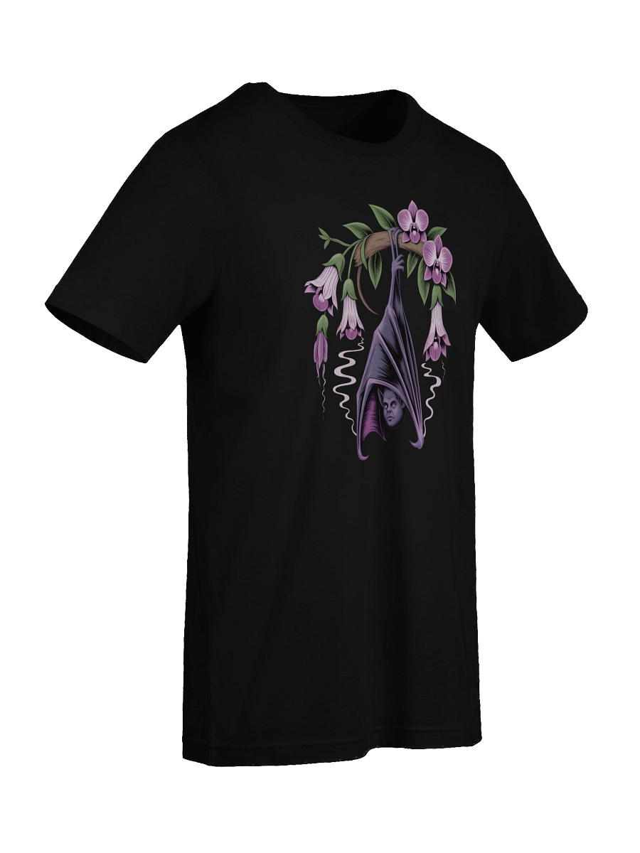 Orchid Bat Stylized Graphic T-Shirt product image (9)