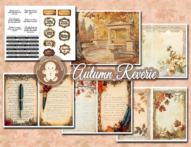 Autumn Reverie 3-in-1 Jumbo Collection | Digital download only product image (10)
