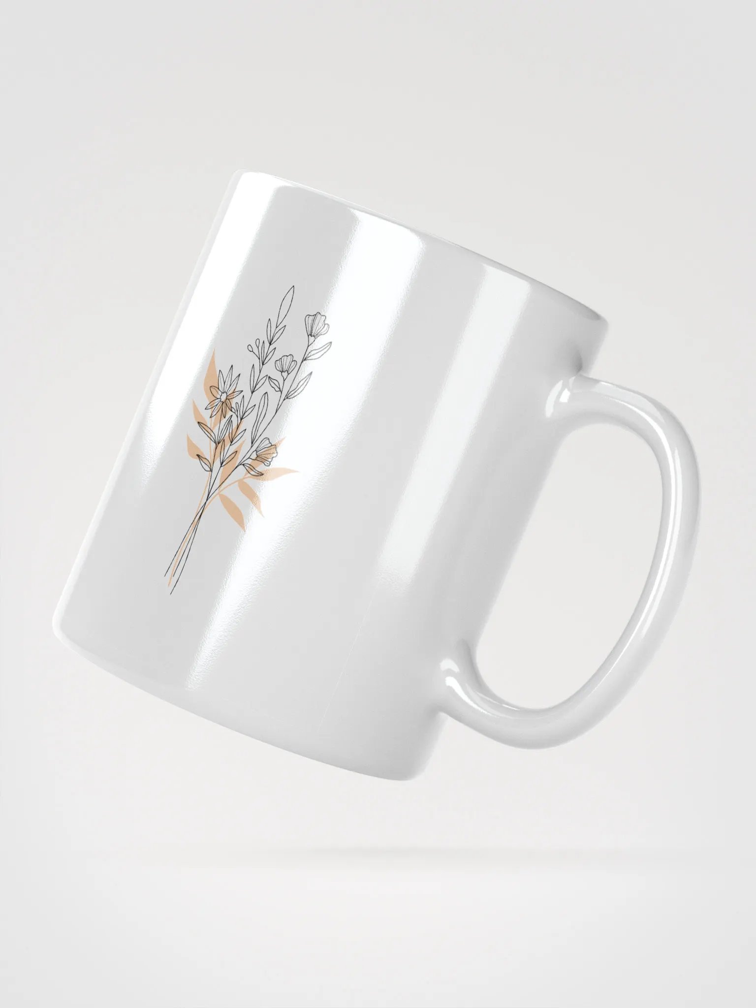 Simple Floral Illustration Mug product image (3)