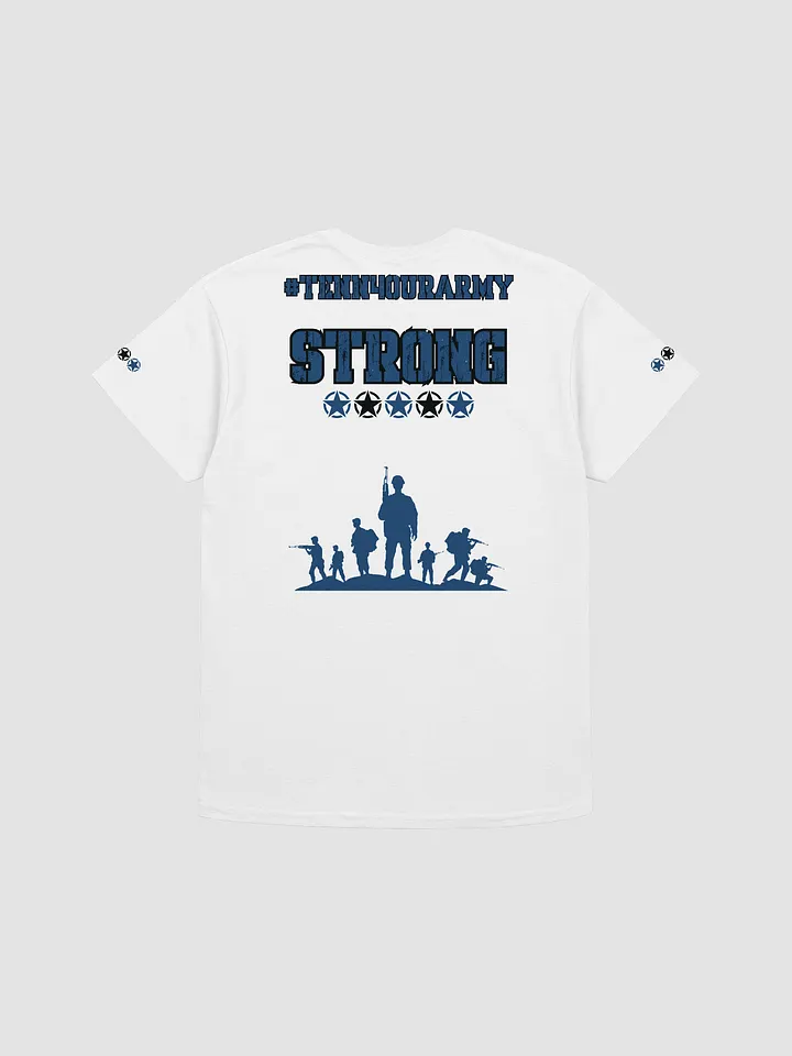#TeNN4OURARMY T-Shirt - Blue & White product image (8)