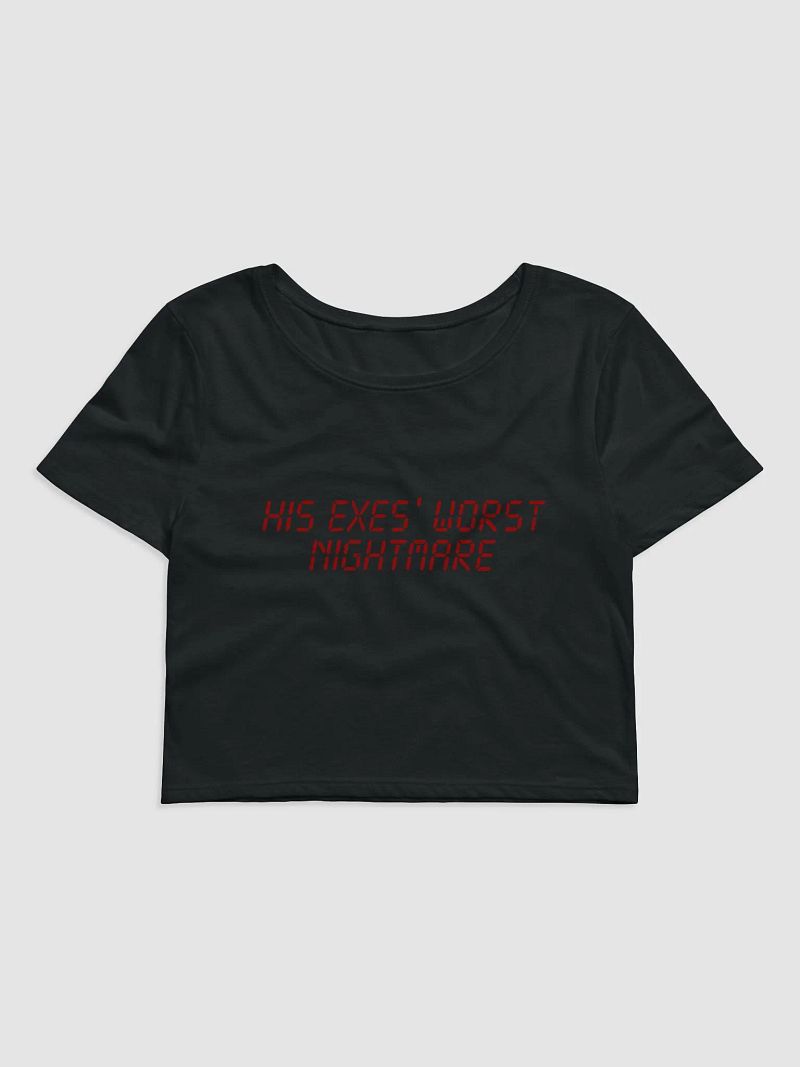 Reasonably Hateful Time crop top
