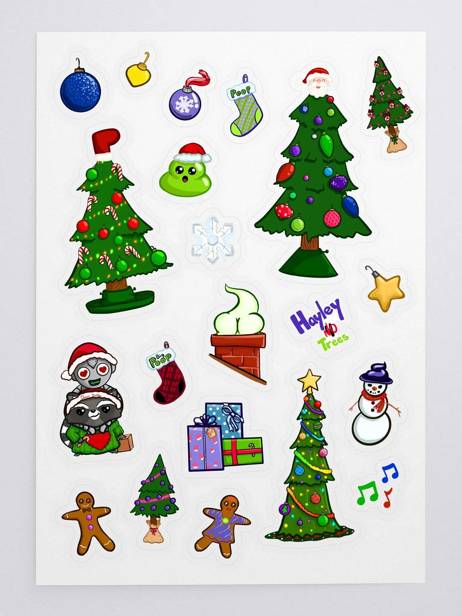 Poop Coven: Tree Time Sticker Sheet product image (1)