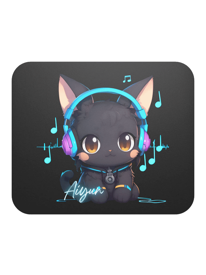 Aiyun's Melody Cat Mouse Pad product image (2)