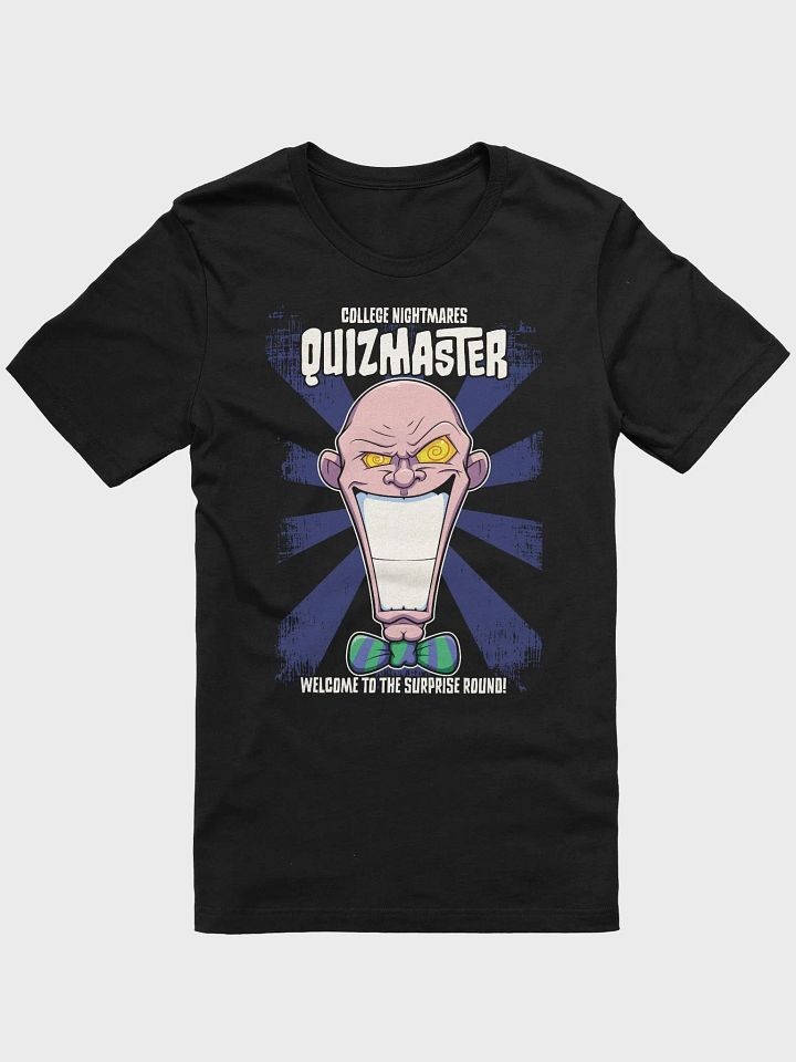 Quizmaster Supervillain T-Shirt – Funny College Student Tee product image (1)