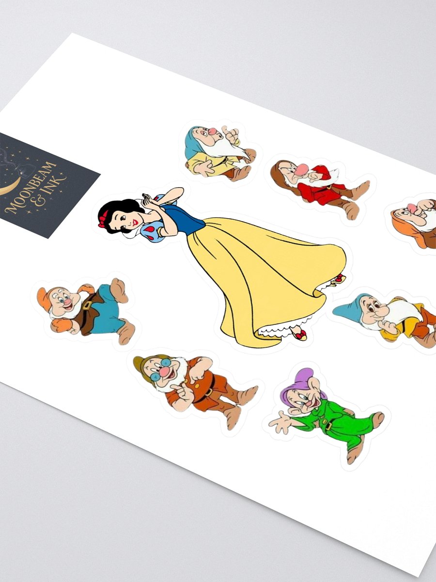 Snow White Cut Sticker Sheet product image (2)