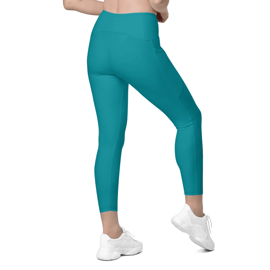 Aqua Stream Leggings w Pockets product image (10)