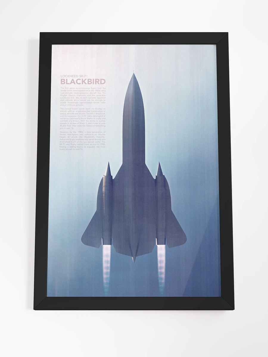 SR-71 Blackbird Framed Art product image (4)